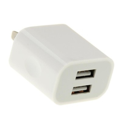Caricatore USB Universale 2 Pezzi BIHPJD 5W 5V 1A - Compatibile Con IPhone, Samsung, Huawei, Xiaomi E Altri