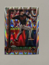 2025 Topps Chrome - Gunnar Henderson #213 RayWave Refractor