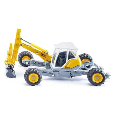 MOTORCITY CLASSICS siku 3548, Menzi Muck Walking Excavator, 1:50, Metal/Plastic, Yellow, Adjustable