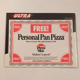 CIB Teenage Mutant Ninja Turtles II 2 Arcade Nintendo NES 1990 Pizza Hut TESTED