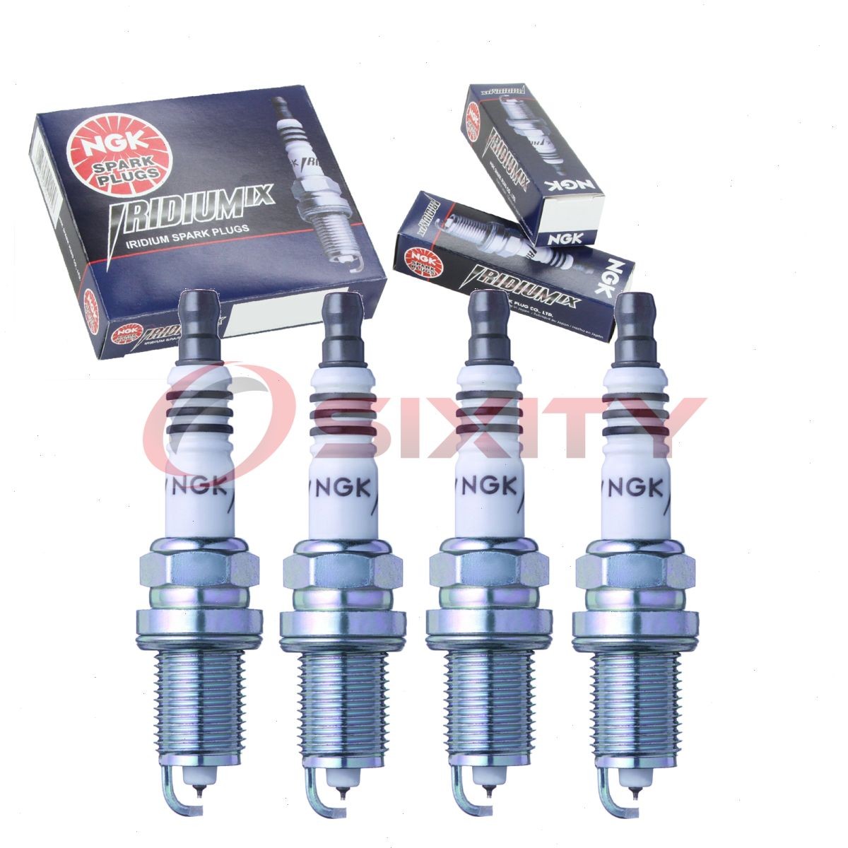 4 pcs NGK Iridium IX Spark Plugs for 2009-2010 Dodge Journey 2.4L L4 - ed