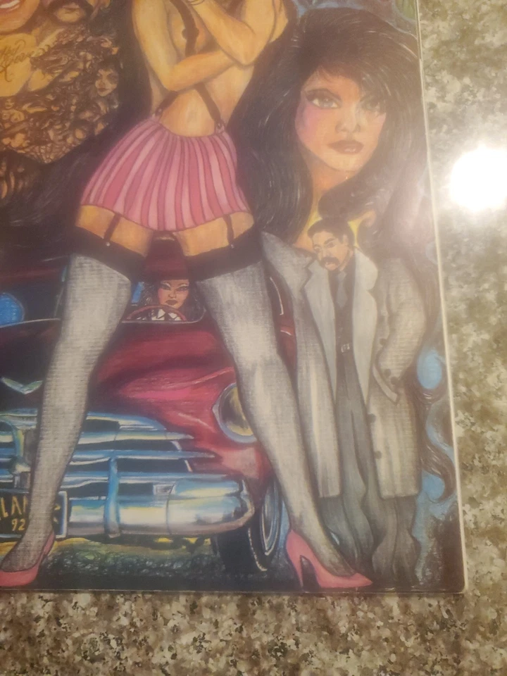 Teen Angels Jumbo Rare Magazine Prison Art Chicano Style (READ) - Image 4 of 4