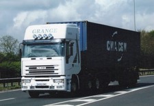 FARBFOTO: GRANGE IVECO ARTIC CONTAINER ANHÄNGER - A052 ONC