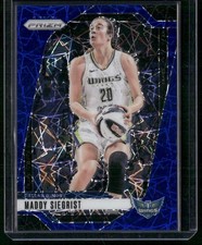 2024 Panini Prizm WNBA #94 Maddy Siegrist Blue Velocity Prizms