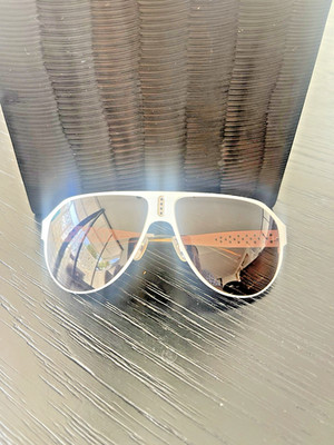Sunglasses by SAMA  Eyewear Model CALIFORNIA in WHITE Color