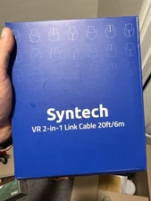 Syntech VR 2-in-1 Link Cable 20ft/6m
