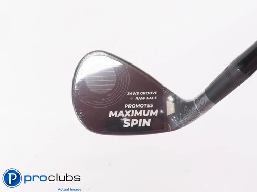 New! Callaway Jaws Full Toe Black 60*(10*) Wedge - TT Elevate X-Flex - 447622 - Picture 2 of 4