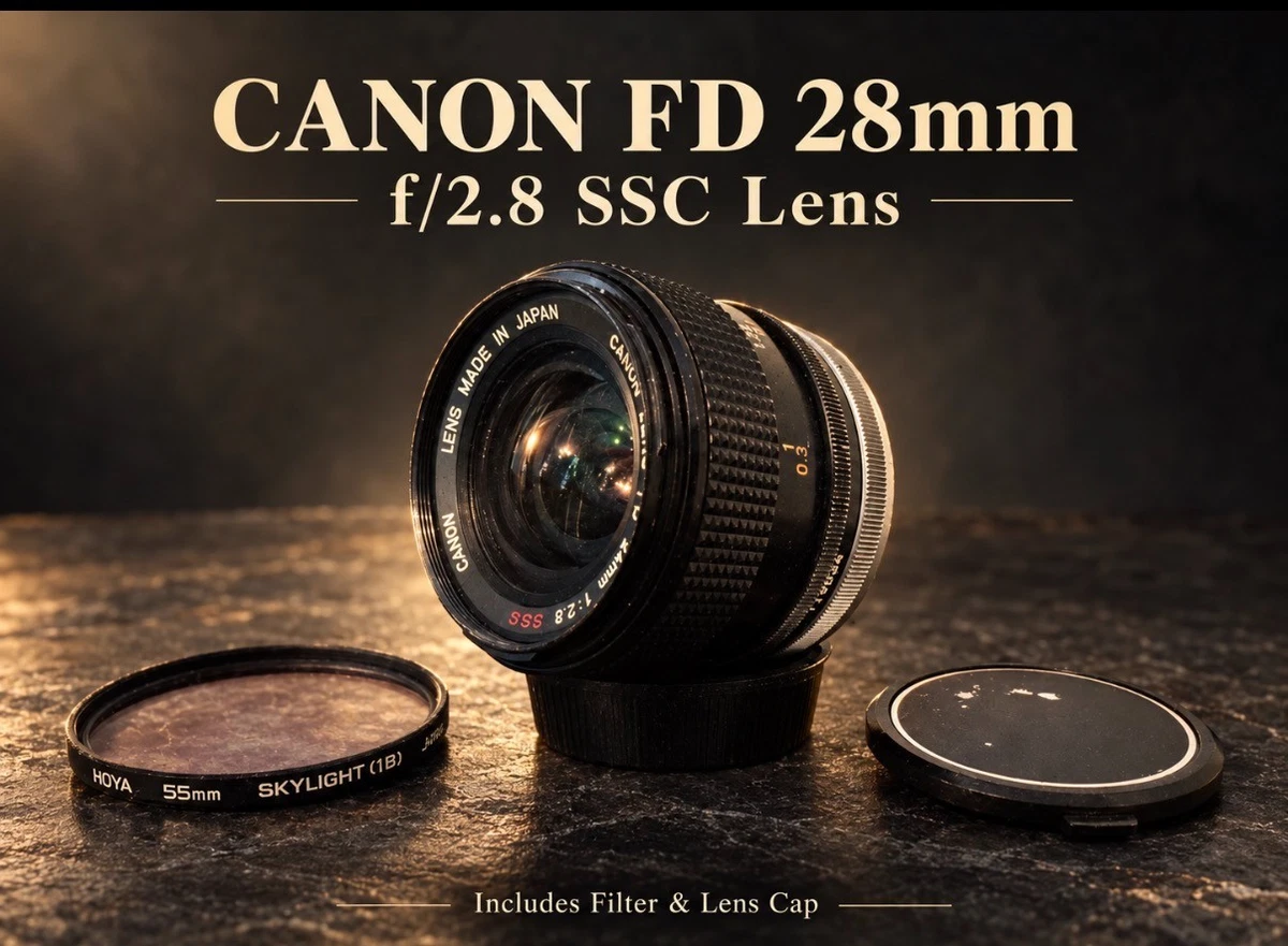 25+ Canon FD Camera Lenses Manual 28mm Focal for sale | Updated