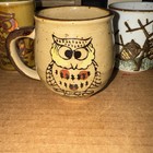 Vintage Stoneware Owl Mugs Vintage 1970 All In Excellent Condition Lot Of 3 ￼￼ — photo 2