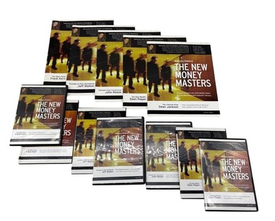 The New Money Masters DVD/CD LOT Booklets Tony Robbins Frank Kern John Reese ETC