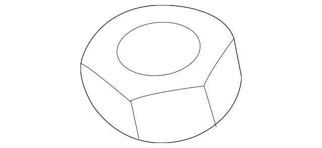 Genuine Mazda 9YB0-40-811 Top Nut OEM Replacement