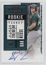 2020 Panini Contenders Rookie Ticket Variation A Sheldon Neuse #112 Auto 05ct
