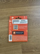BOOST mobile sim card kit 3 months unlimited 5G