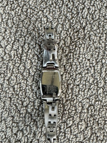 Kenneth Cole Womens Watch KC4318 6 1/2" Silver Tone New Battery - Picture 4 of 5