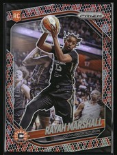 2025 Panini Prizm WNBA #47 Rayah Marshall Snakeskin Prizms Connecticut Sun