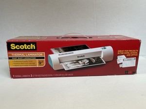 Scotch Thermal Laminator Tl901C In Box