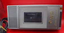 Vintage Kinyo VHS Cinta Rebobinadora UV-413 Video Cassette Súper Delgado Probado Funciona