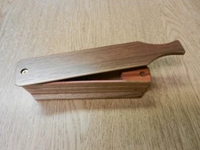 Butternut Box Turkey Call W/ Walnut Lid Signed By Cindy Ritzman & Earl Pa.