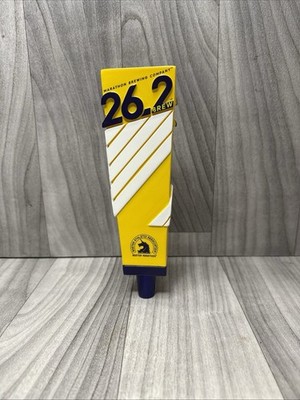 Boston Marathon Beer Tap Handle 26.2 Brew Collectible Marathon Brewing New W/O T