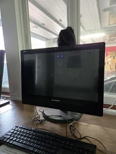 Lenovo M93z AIO 23" I5-4590s 3GHz 500GB HD 12GB Touchscreen +Board/mice Win11Pro