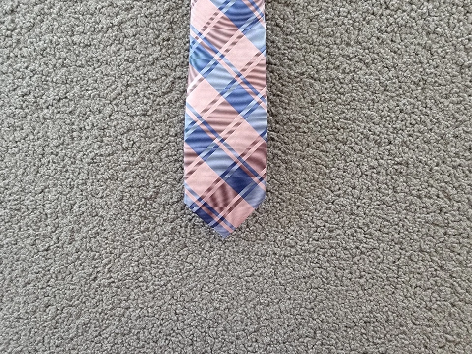 Corbata a Cuadros Tommy Hilfiger Mezcla Seda Toby Para Hombre Talla Única Rosa Diseño Clásico Foto 4 de 4