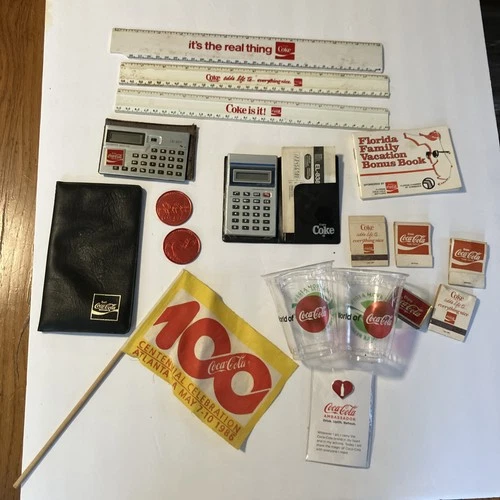coca cola collectibles Vintage Coke Lot Olympics