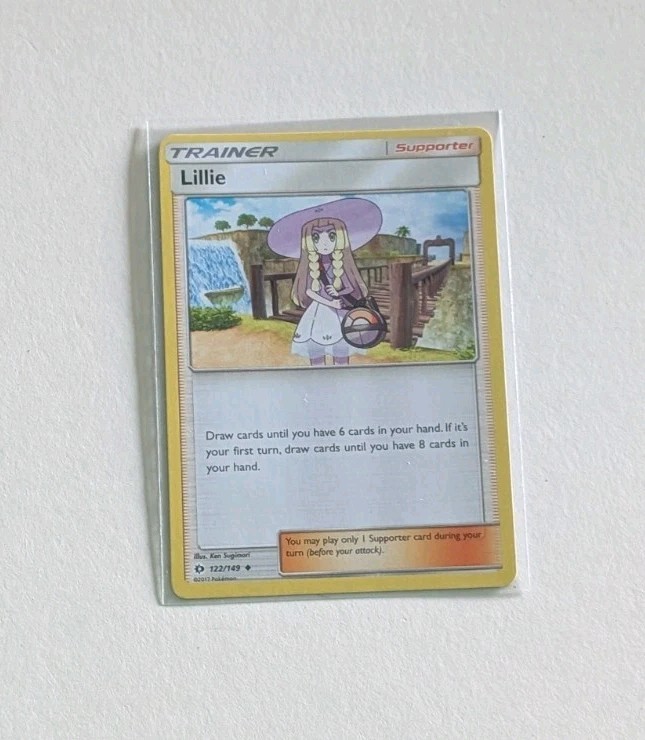 Lillie 122/149 Pokemon Sun & Moon Base Set