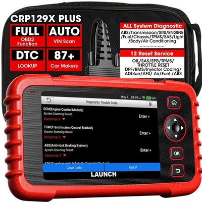 LAUNCH CRP129X Plus OBD2 Scanner Diagnosegerät ALLE SYSTEM TPMS EPB SAS DPF SRS