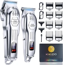 Hair Clippers Professional Cordless for Men, Barber Clippers for Hair Cutting Ki