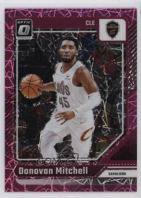 2024-25 Panini Donruss Optic Pink Velocity Prizm 24/79 Donovan Mitchell #91 1n2x