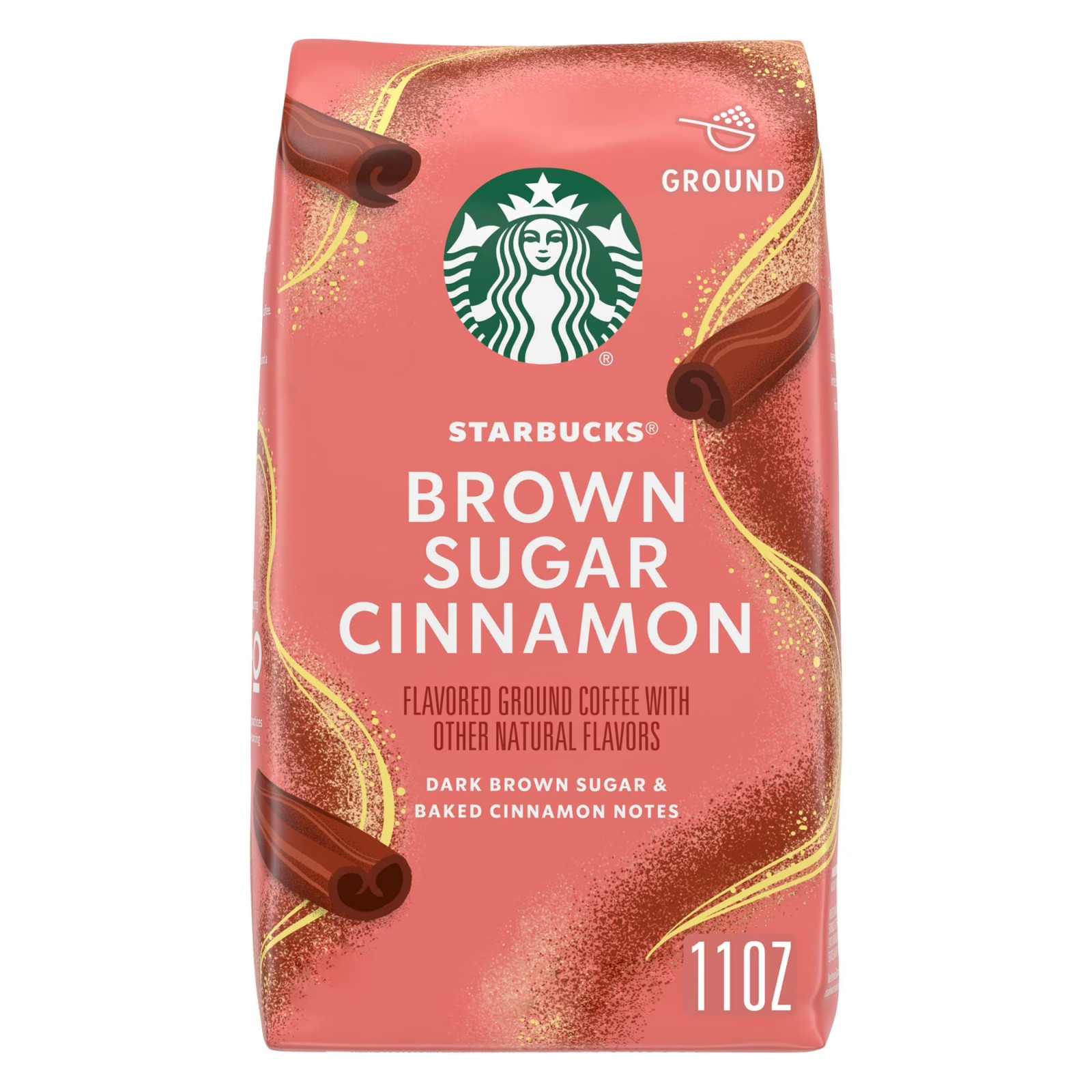 Starbucks Brown Sugar Cinnamon, Hot or Iced Coffee, Flavored
