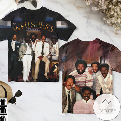 The Whispers So Good Album Cover AOP T-Shirt