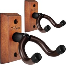 Guitar Wall Mount, 2 Pack Guitar Wall Hanger, Guitar Hanger Wall Hook Ho