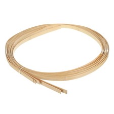 7 Roll Bamboo Strips for Weaving,0.59"x10ft Basket Weaving Supplies 1.2mm Thick