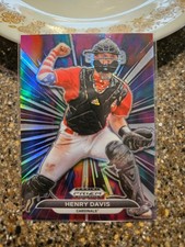 2021 Panini Prizm Electric College Stars Henry Davis RC #ECS3