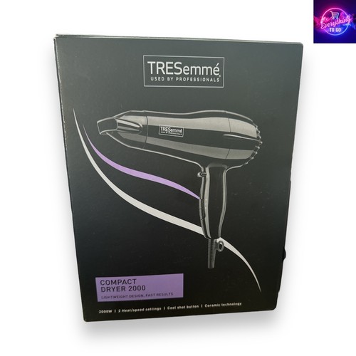 TRESemme Compact 2000 Hair Dryer Ideal & Powerful Travel Hairdryer eBay