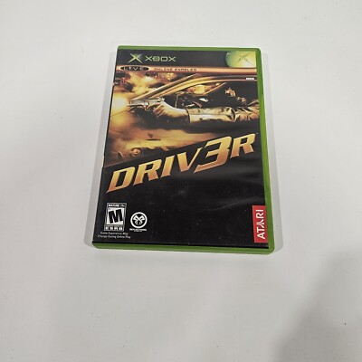 Driv3r (Driver 3) OG Microsoft Original Xbox