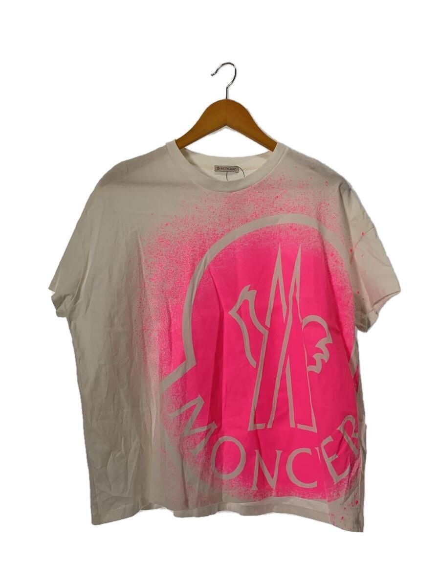 MONCLER◇Tシャツ/-/コットン/WHT/e20938092450/girocollo//