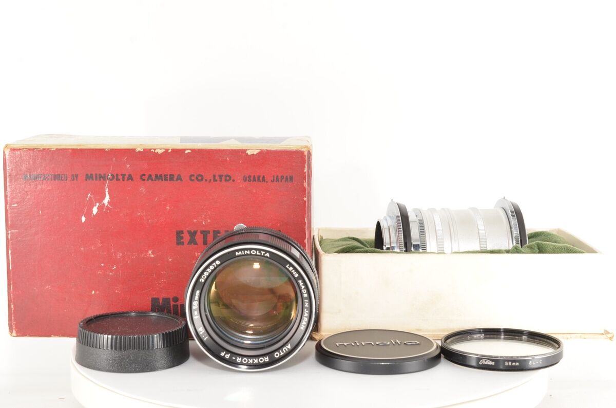 Minolta AUTO ROKKOR PF 58mm f1.4 MF From Japan [Many of the Minolta AUTO ROKKOR PF 58mm f1.4 MF From Japan [Many of the