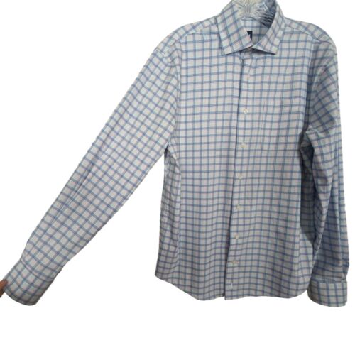 Johnnie-O Shirt Mens Size Small Blue Button Up Performance stretch breathable - Picture 3 of 13