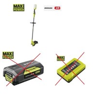 Ryobi 36V Akku-Rasentrimmer RY36LT33A-0 Ohne Akku Und LadegeräT