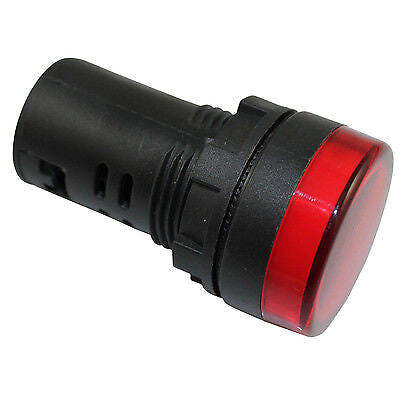 SUNS IL6E-24E-R-Q LED 22mm Red Indicator Pilot Light 24V XB7EV04BP 800FD-P4N3 - Picture 1 of 1