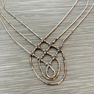 アクセサリー Navajo Liquid Silver Chain Bracelet Native American Necklace Bracelet Set Navajo Sterling liquid