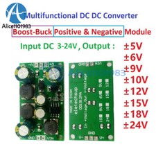 8W Boost Buck Dual Voltage Regulator Board 3-24V to 5/6/9/10/12/15/18/24V