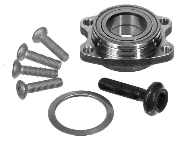 Meyle Radnabe Mit Anbaumaterial Vorne Links Oder Rechts (100 498 0122) FüR Audi-image