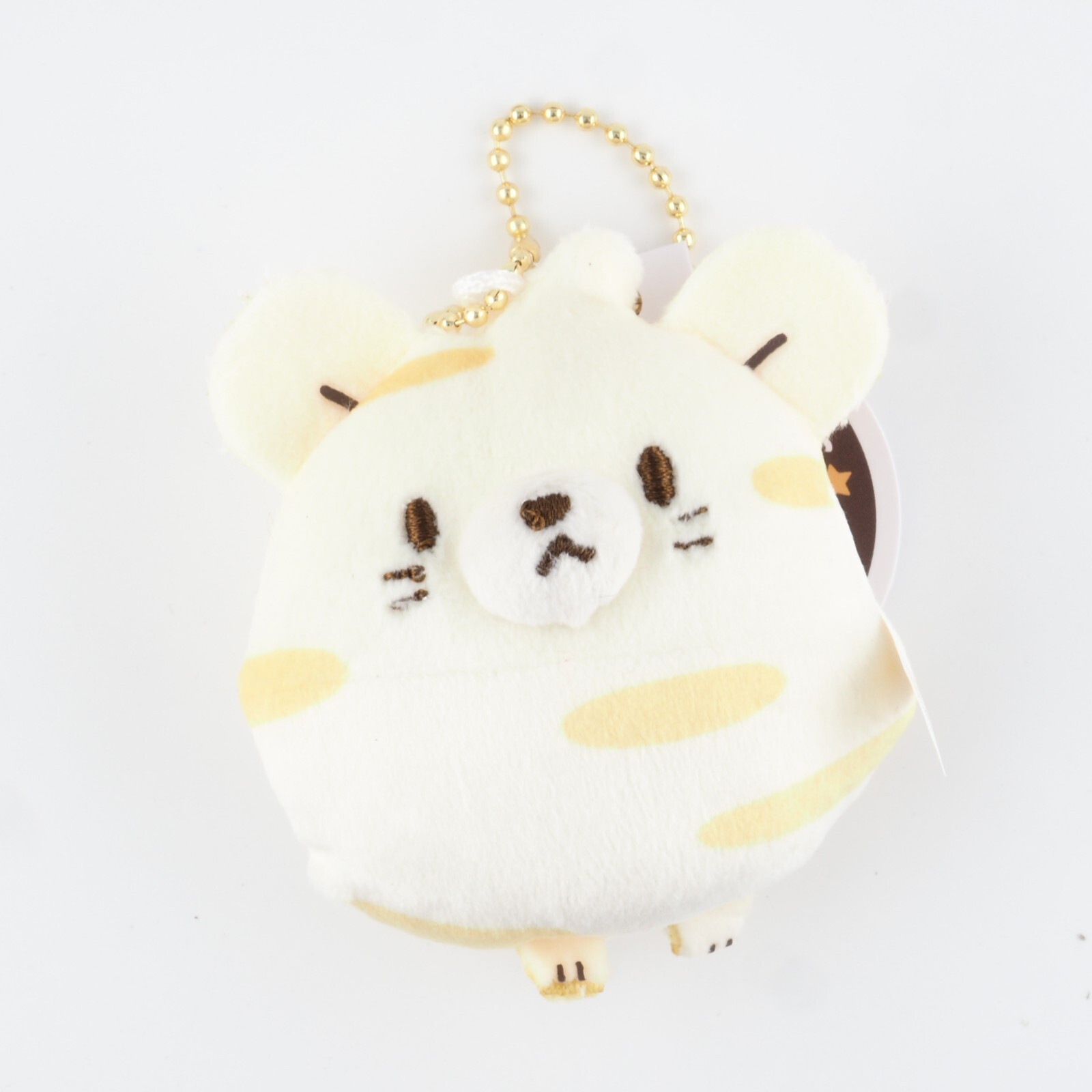 Cute Cream Cheese Mouse Plush Keychain Strap from Japan