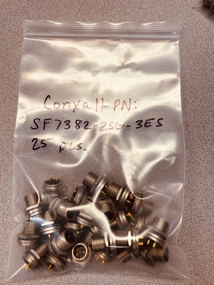 CABLE POS SCKT CONXALL, SF7382-2SG-3ES CON- SCKY PNL, MINI, 2 PINES 25 piezas Foto 4 de 4