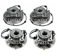 NEW Front and Rear Wheel Bearing & Hub Assembly Kit Timken For QX56 Armada 4WD