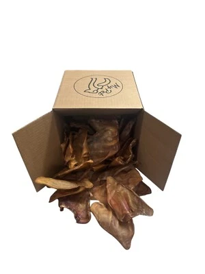 MYPET Large Pig Chews For Dogs - 100% Natural Pork Treats (30 count)