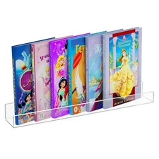 Acrylic Invisible Floating Bookshelf 24 inchKids Clear Wall Bookshelves Displ...